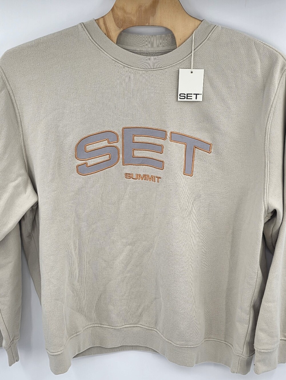 NEW Set Active Summit Midweight Sweatshirt Staple Crewneck Women's XL / 2XL